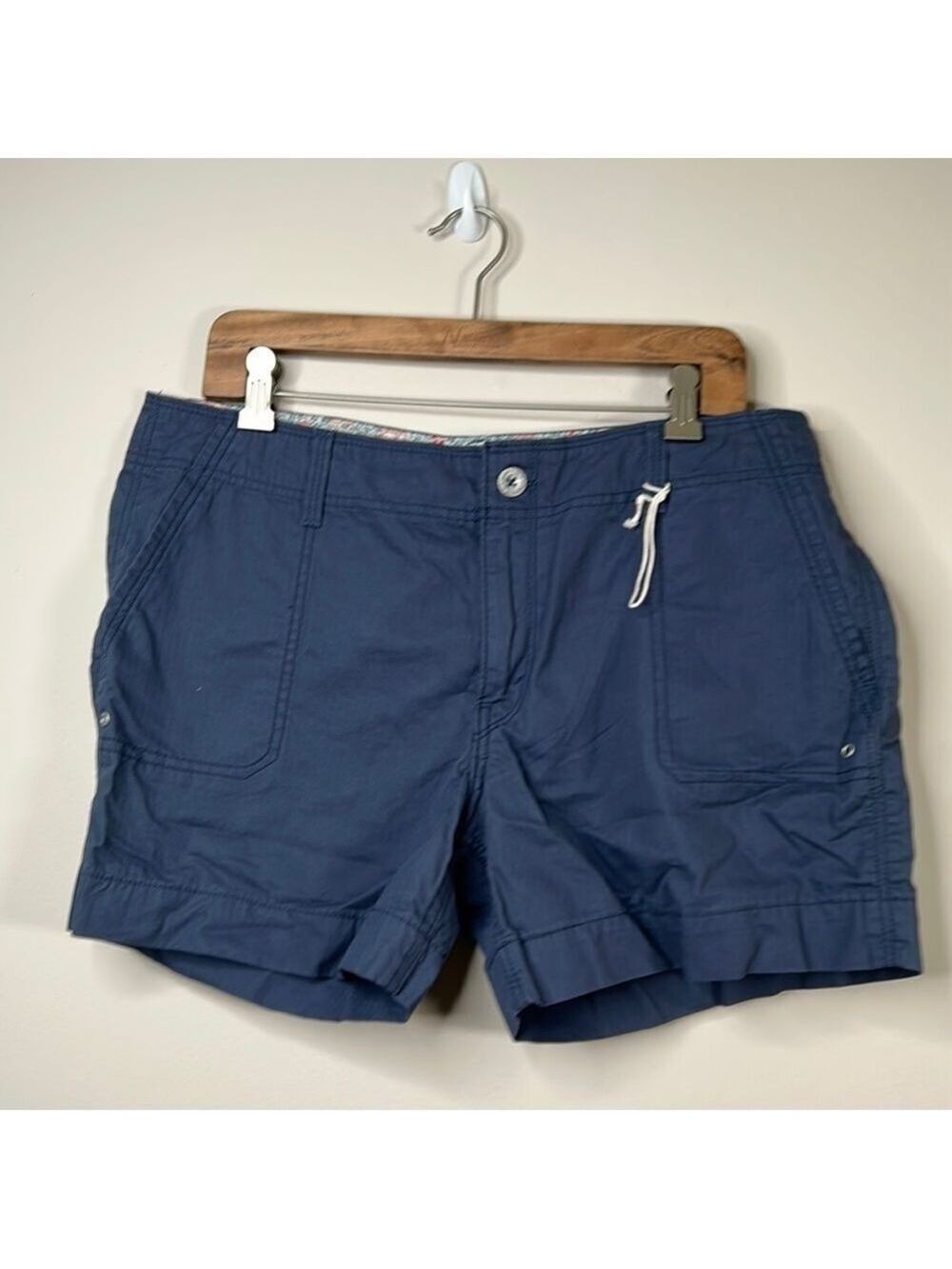 Levi's Navy Blue Cotton Cargo Shorts Size 12